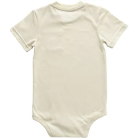 Kinderbodysuit met korte armstukken en zakje (baby)