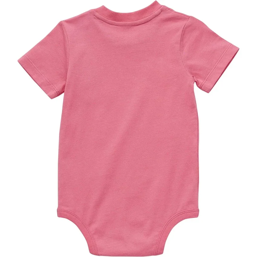 Kinderbodysuit met korte armstukken en zakje (baby)
