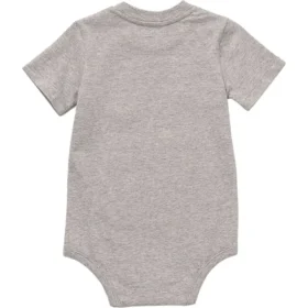 Kinderbodysuit met korte armstukken en zakje (baby)