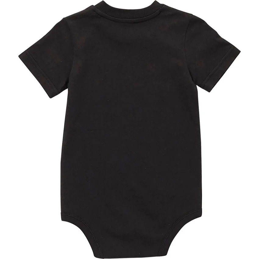 Kinderbodysuit met korte armstukken en zakje (baby)