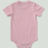 Kinderbodysuit met korte armstukken en zakje (baby)