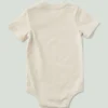 Kinderbodysuit met korte armstukken en zakje (baby)