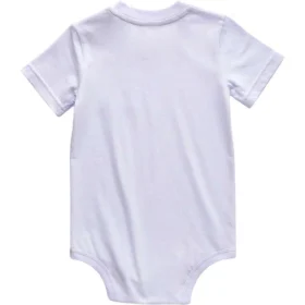 Kinderbodysuit met korte armstukken en zakje (baby)