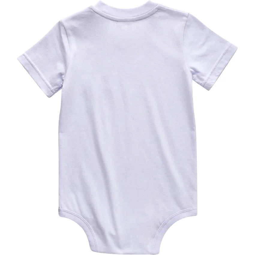 Kinderbodysuit met korte armstukken en zakje (baby)