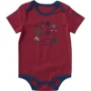 Korte armstukken kampeerbody voor jongens (baby)