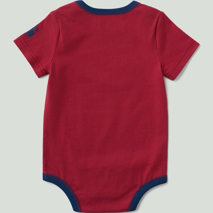 Korte armstukken kampeerbody voor jongens (baby)