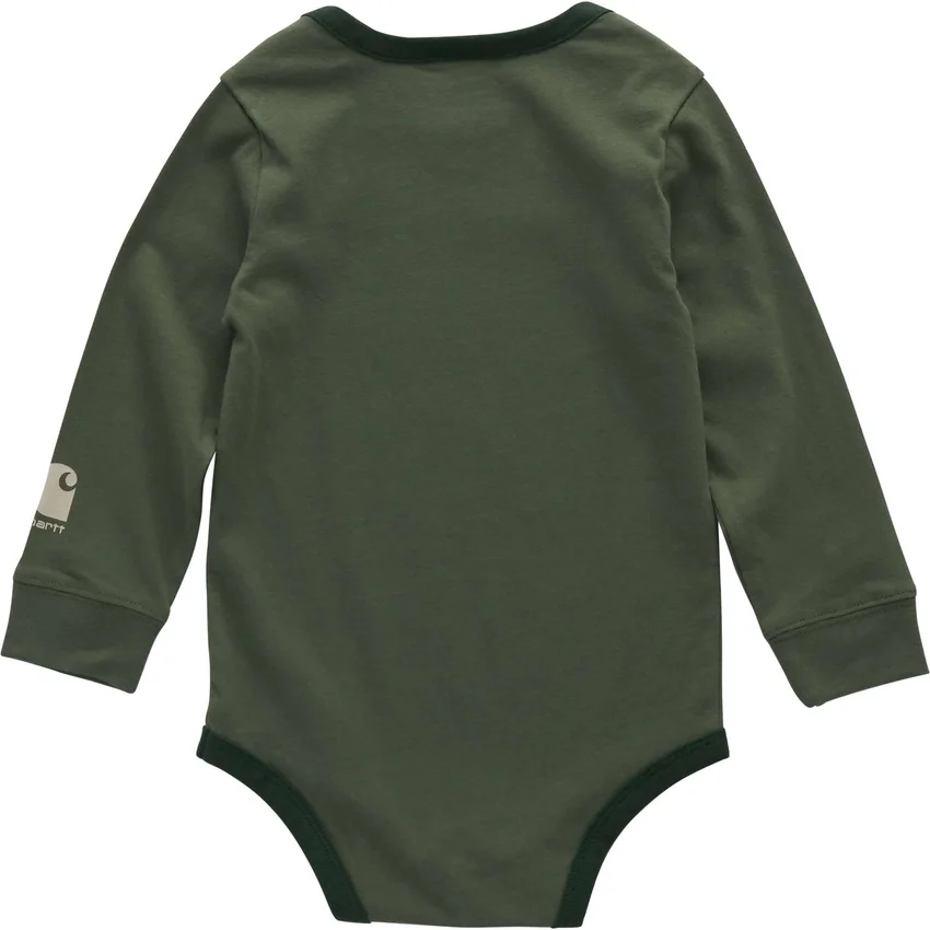 Lange armstukken body met hondenthema voor jongens (baby)