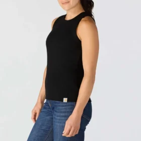 Lichtgewicht, ademende geribbelde tanktop van Tencel voor dames