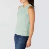 Lichtgewicht, ademende geribbelde tanktop van Tencel voor dames