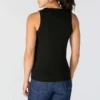 Lichtgewicht, ademende geribbelde tanktop van Tencel voor dames