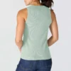 Lichtgewicht, ademende geribbelde tanktop van Tencel voor dames