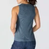 Lichtgewicht, ademende geribbelde tanktop van Tencel voor dames
