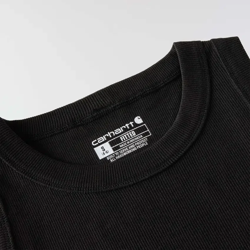 Lichtgewicht, ademende geribbelde tanktop van Tencel voor dames