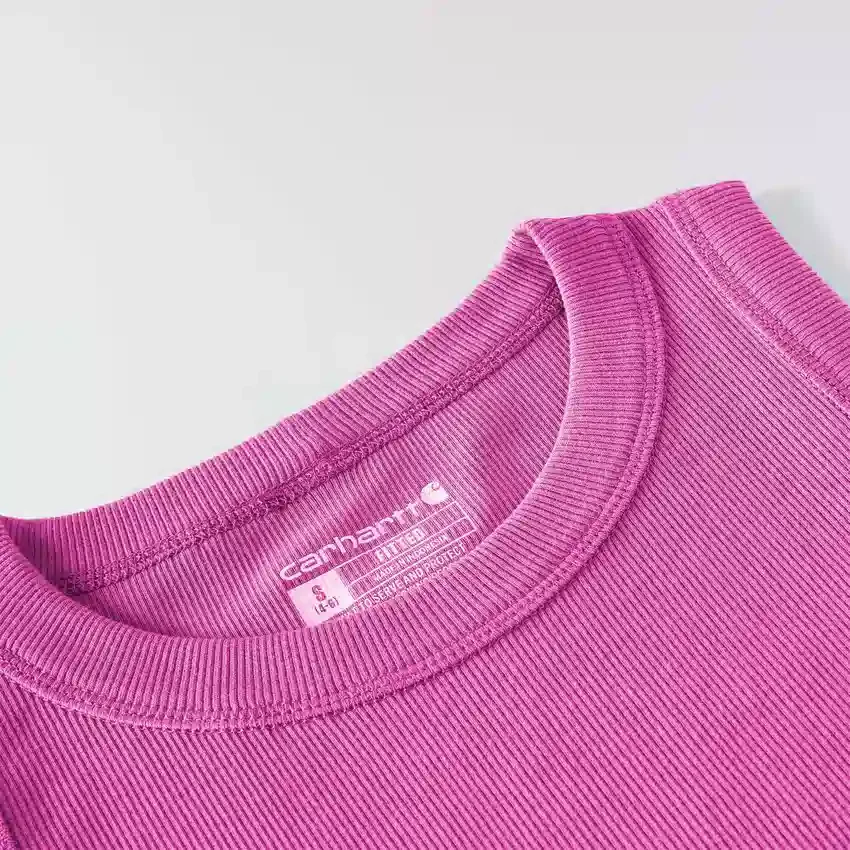 Lichtgewicht, ademende geribbelde tanktop van Tencel voor dames