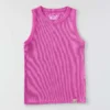 Lichtgewicht, ademende geribbelde tanktop van Tencel voor dames