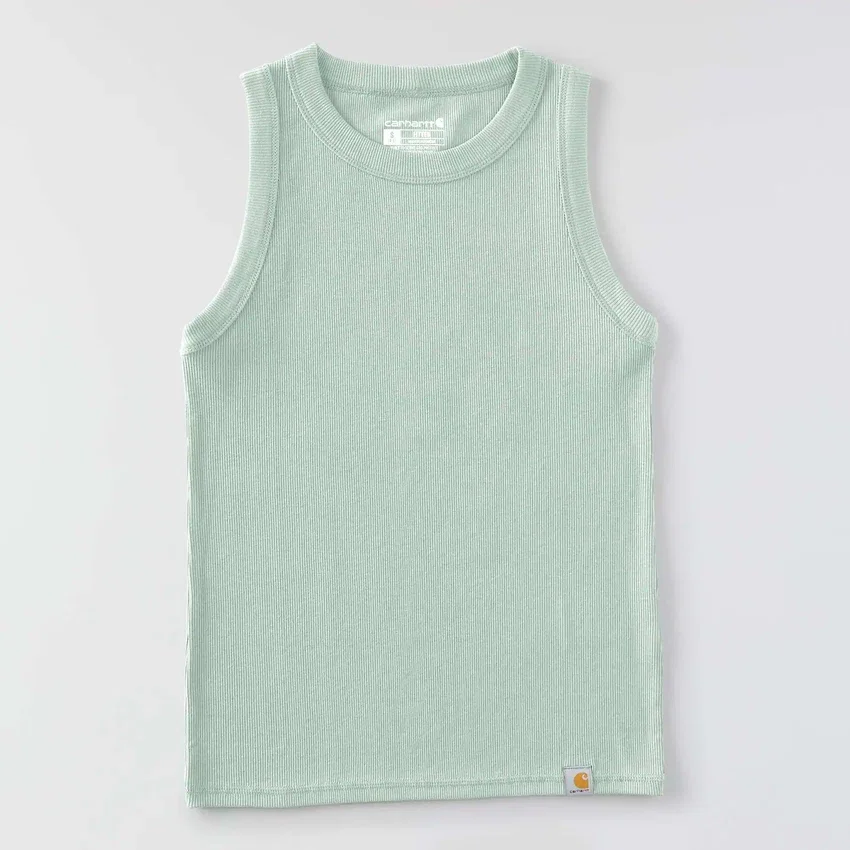 Lichtgewicht, ademende geribbelde tanktop van Tencel voor dames