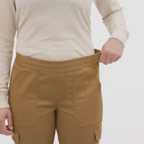 Lichtgewicht joggingbroek met relaxte pasvorm van Tencel voor dames