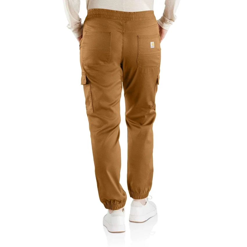Lichtgewicht joggingbroek met relaxte pasvorm van Tencel voor dames