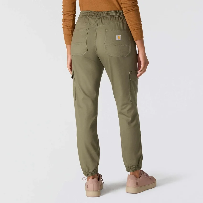 Lichtgewicht joggingbroek met relaxte pasvorm van Tencel voor dames
