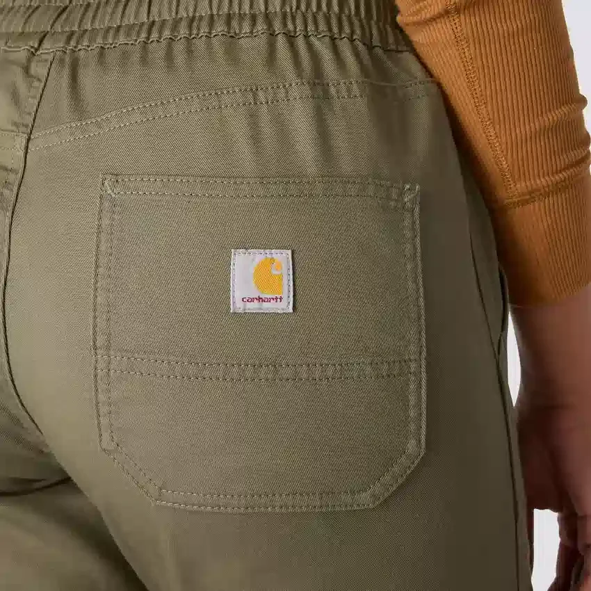 Lichtgewicht joggingbroek met relaxte pasvorm van Tencel voor dames