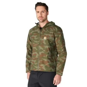Lichtgewicht, opvouwbaar, waterdicht regenjack voor heren: Storm Defender-jack