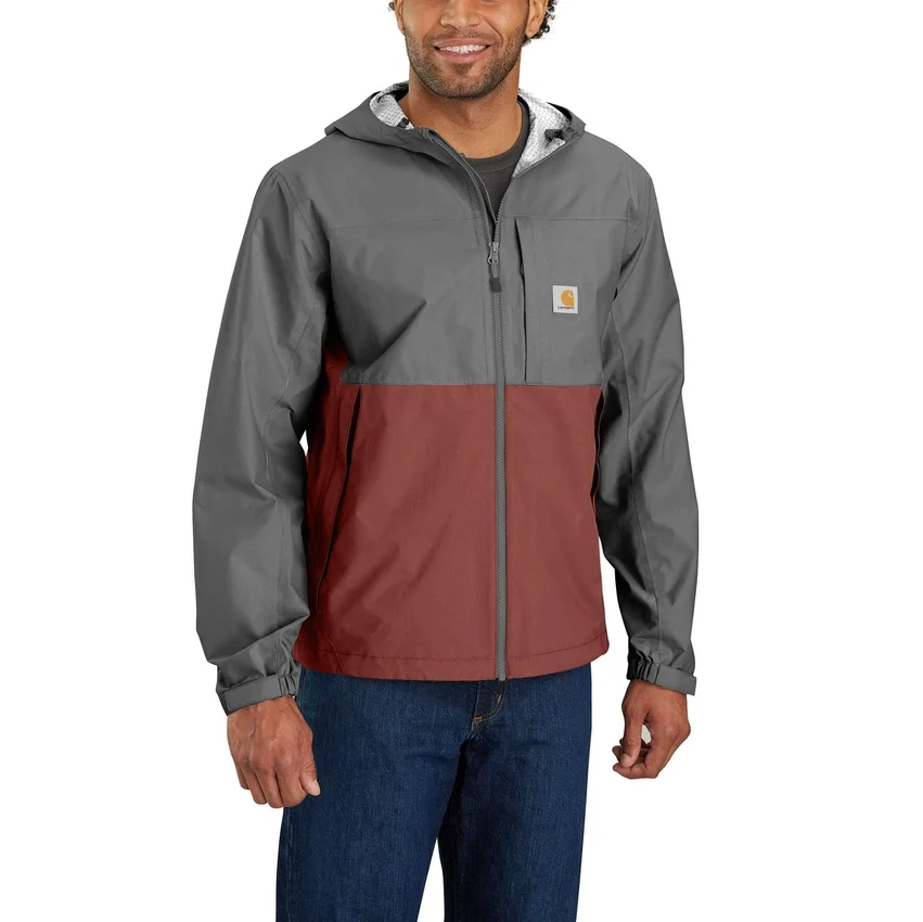 Lichtgewicht, opvouwbaar, waterdicht regenjack voor heren: Storm Defender-jack