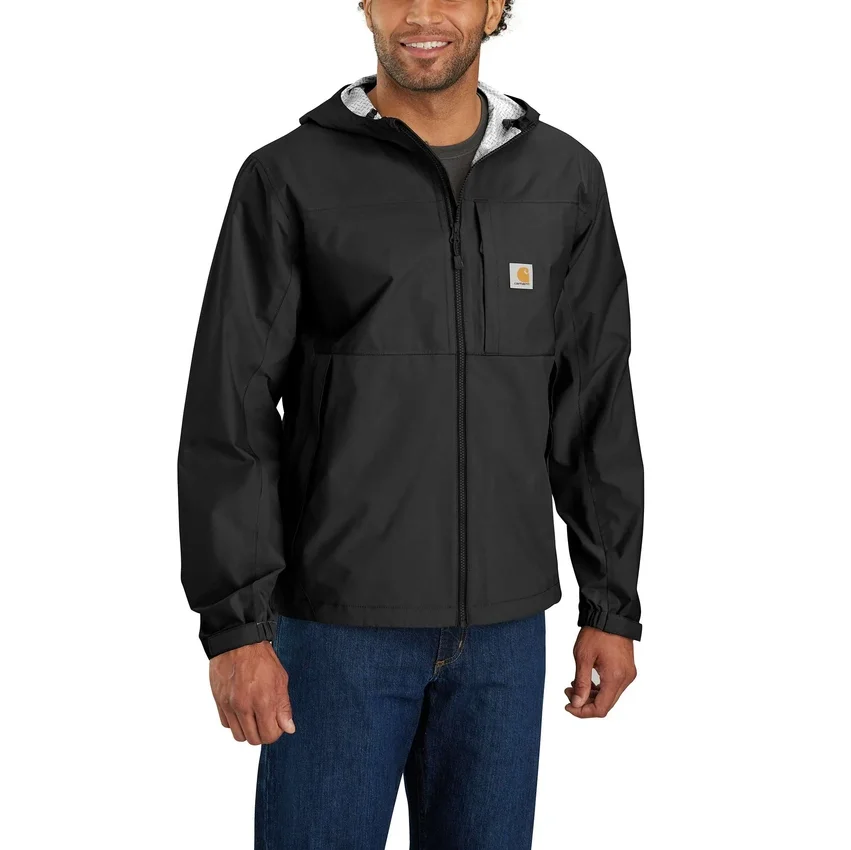 Lichtgewicht, opvouwbaar, waterdicht regenjack voor heren: Storm Defender-jack