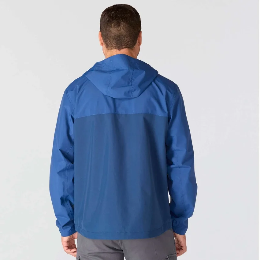 Lichtgewicht, opvouwbaar, waterdicht regenjack voor heren: Storm Defender-jack