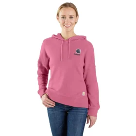 Lichtgewicht Tencel-Hoodie met losse pasvorm en logo-print voor dames