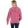 Lichtgewicht Tencel-Hoodie met losse pasvorm en logo-print voor dames