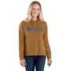 Lichtgewicht Tencel-Hoodie met losse pasvorm en print voor dames