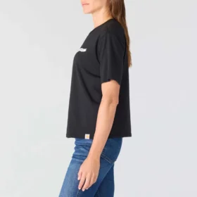 Lichtgewicht Tencel-overhemd voor dames met vlaggenprint