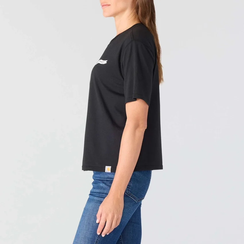 Lichtgewicht Tencel-overhemd voor dames met vlaggenprint