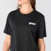 Lichtgewicht Tencel-overhemd voor dames met vlaggenprint
