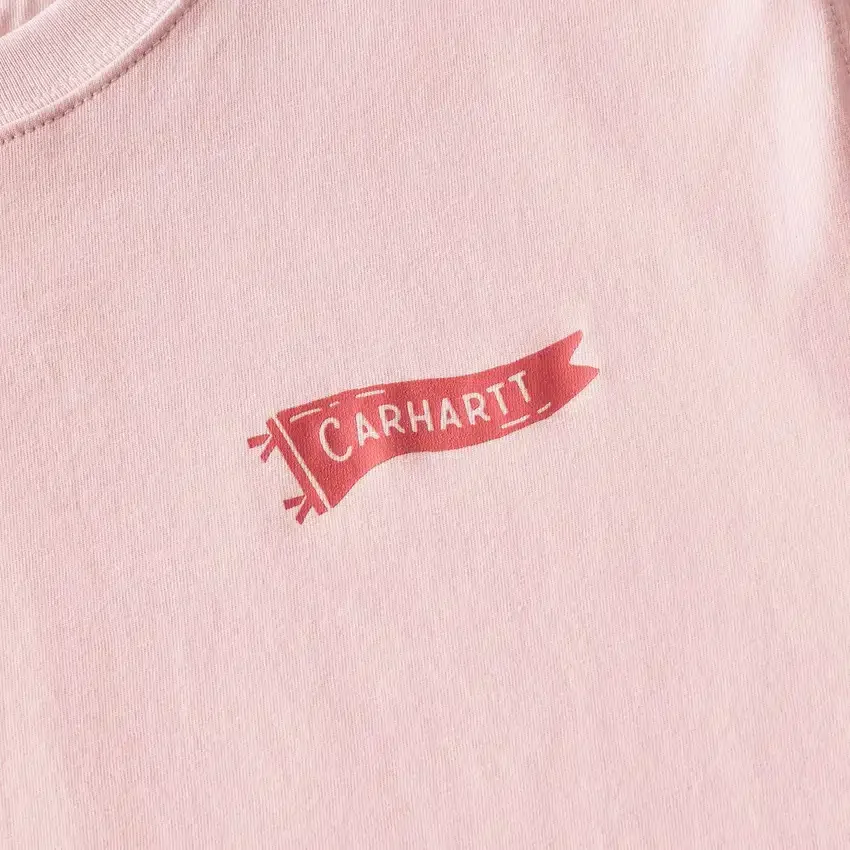 Lichtgewicht Tencel-overhemd voor dames met vlaggenprint
