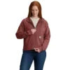 Lichtgewicht Tencel-sweatshirt met capuchon en doorlopende rits voor dames