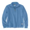 Lichtgewicht Tencel-sweatshirt met halve rits voor dames