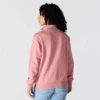 Lichtgewicht Tencel-sweatshirt met halve rits voor dames