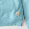 Lichtgewicht Tencel-sweatshirt met halve rits voor dames