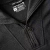 Lichtgewicht Tencel-sweatshirt met halve rits voor dames