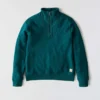 Lichtgewicht Tencel-sweatshirt met halve rits voor dames