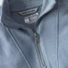 Lichtgewicht Tencel-sweatshirt met halve rits voor dames