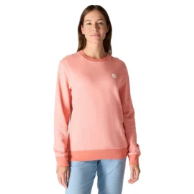 Lichtgewicht Tencel-Sweatshirt met ronde hals voor dames