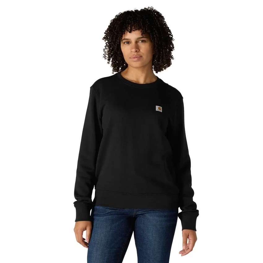 Lichtgewicht Tencel-Sweatshirt met ronde hals voor dames