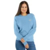 Lichtgewicht Tencel-Sweatshirt met ronde hals voor dames
