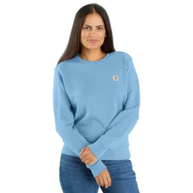 Lichtgewicht Tencel-Sweatshirt met ronde hals voor dames
