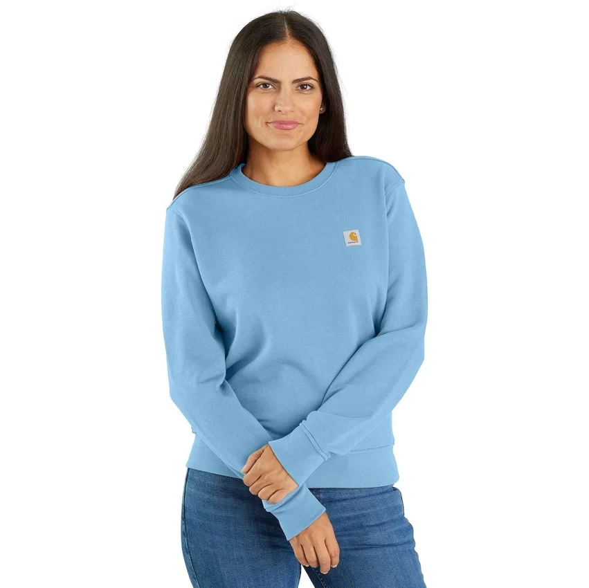 Lichtgewicht Tencel-Sweatshirt met ronde hals voor dames