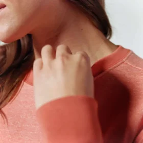Lichtgewicht Tencel-Sweatshirt met ronde hals voor dames