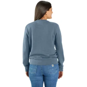 Lichtgewicht Tencel-Sweatshirt met ronde hals voor dames