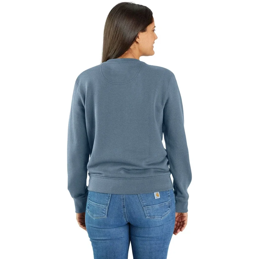 Lichtgewicht Tencel-Sweatshirt met ronde hals voor dames
